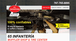 Desktop Screenshot of 65infanteriamuffler.com